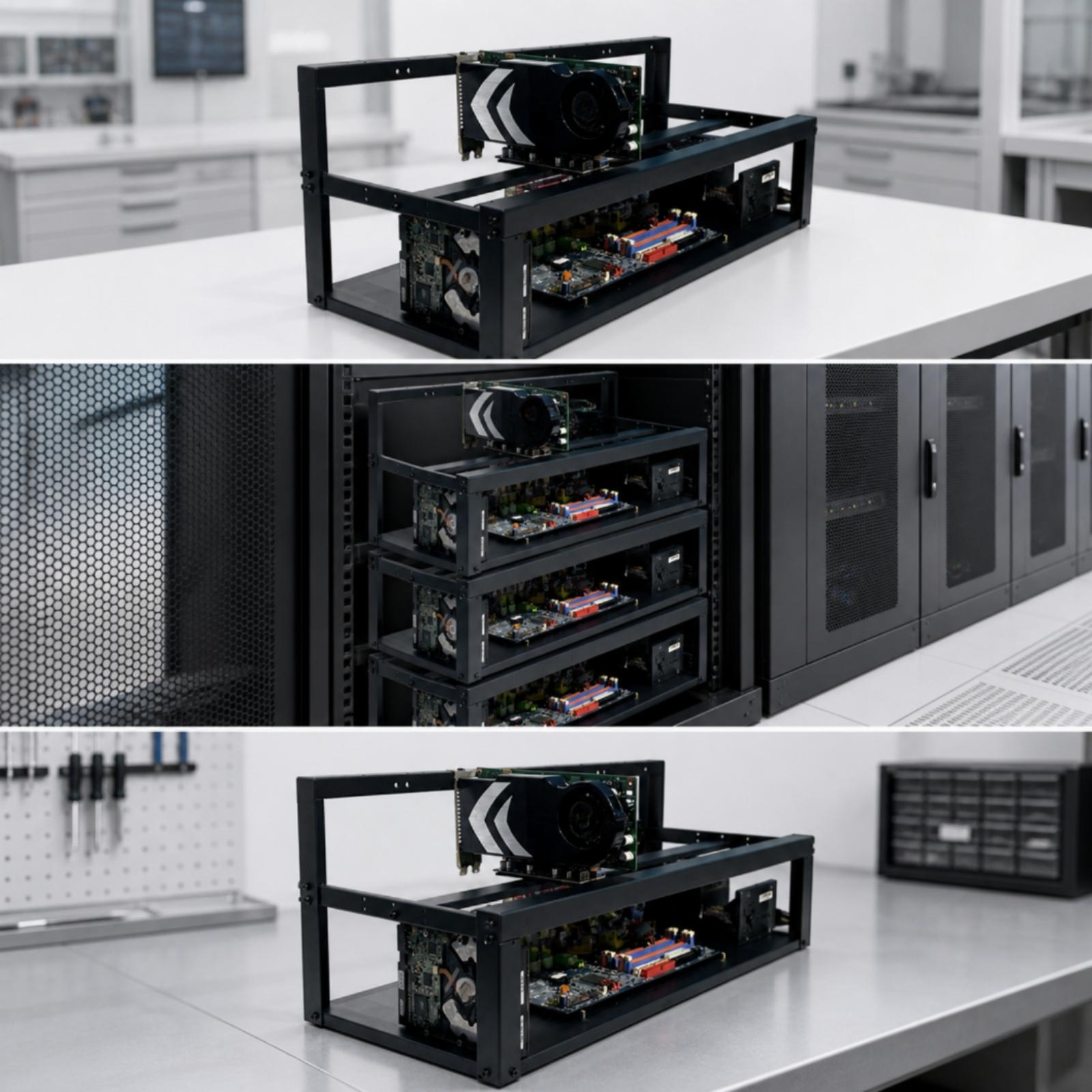 ขาตั้งแร็กสำหรับเครื่องขุดเหมื - Gpu Mining Rig Frame 8 Gpu บทวิจารณ์และราคา